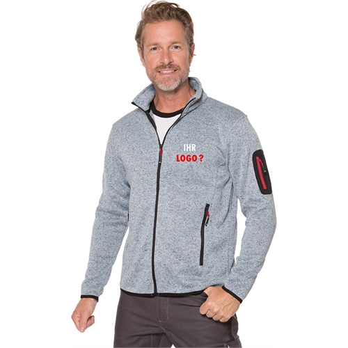 Strickfleece-Jacke JN 762