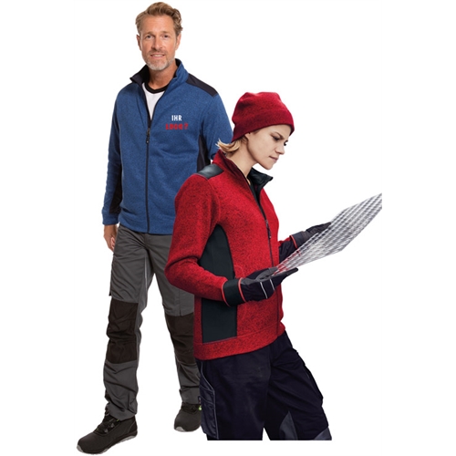 Strickfleece-Jacke JN 862
