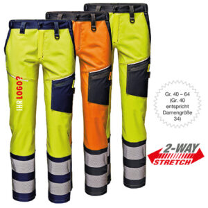 Warnschutz-Cargohose MISTRAL Stretch